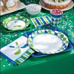 𝅺ORIENTAL Trading Golf Plates